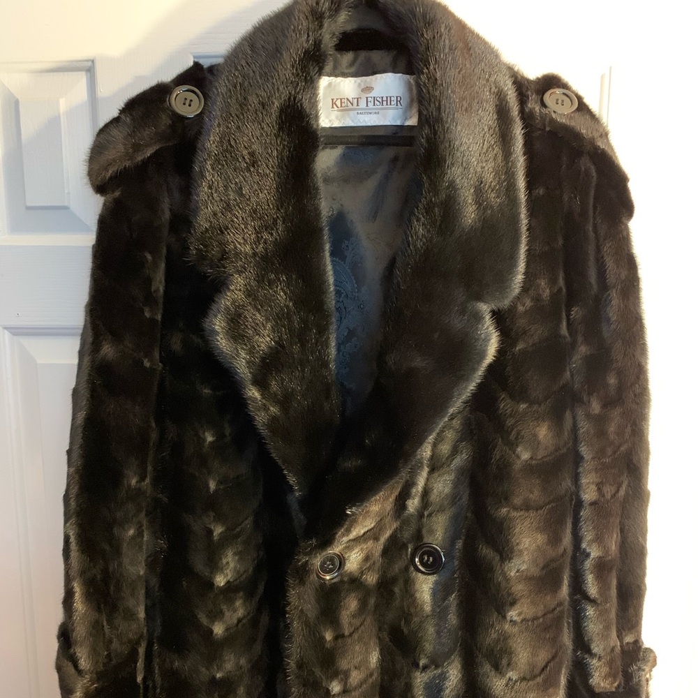 Men’s fur coat